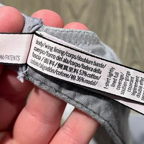 Victoria's Secret T-Shirt Lightly Lined Full Coverage Underwire Bra Size 36B - Picture 2 of 5